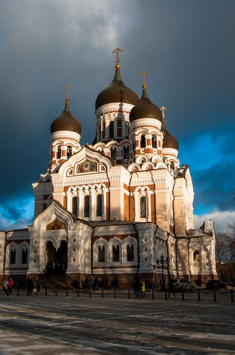 famous temple in Tallinn, Estonia