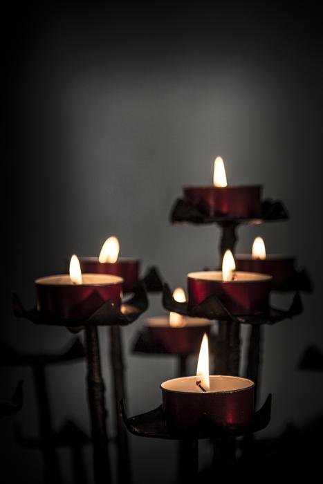 candles as a symbol of vow