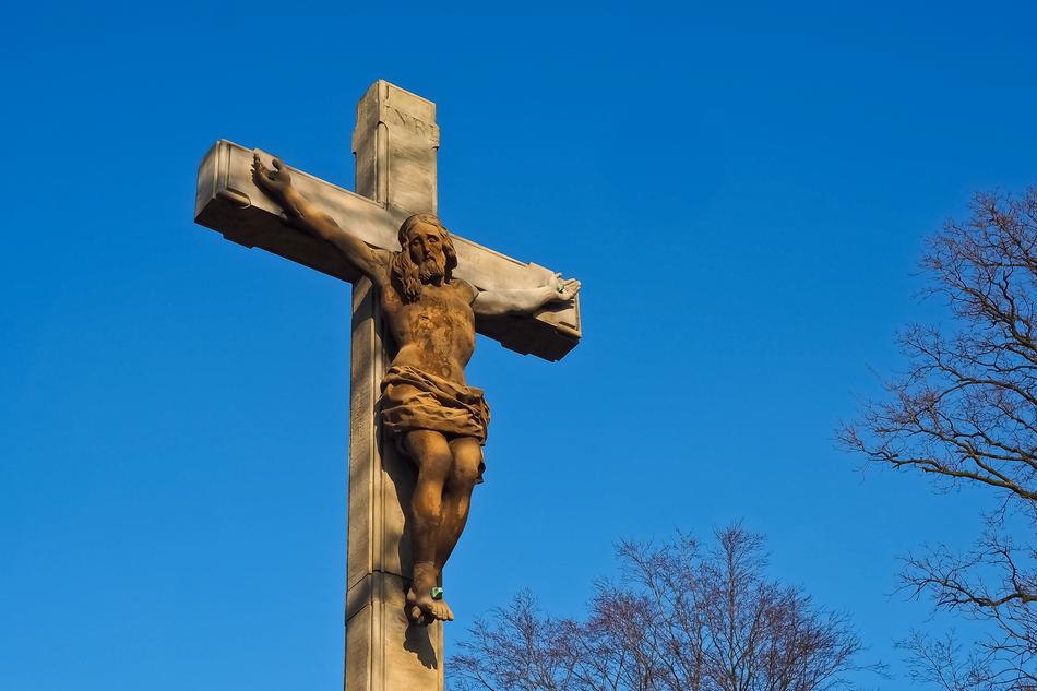 Sky Sculpture Statue cross