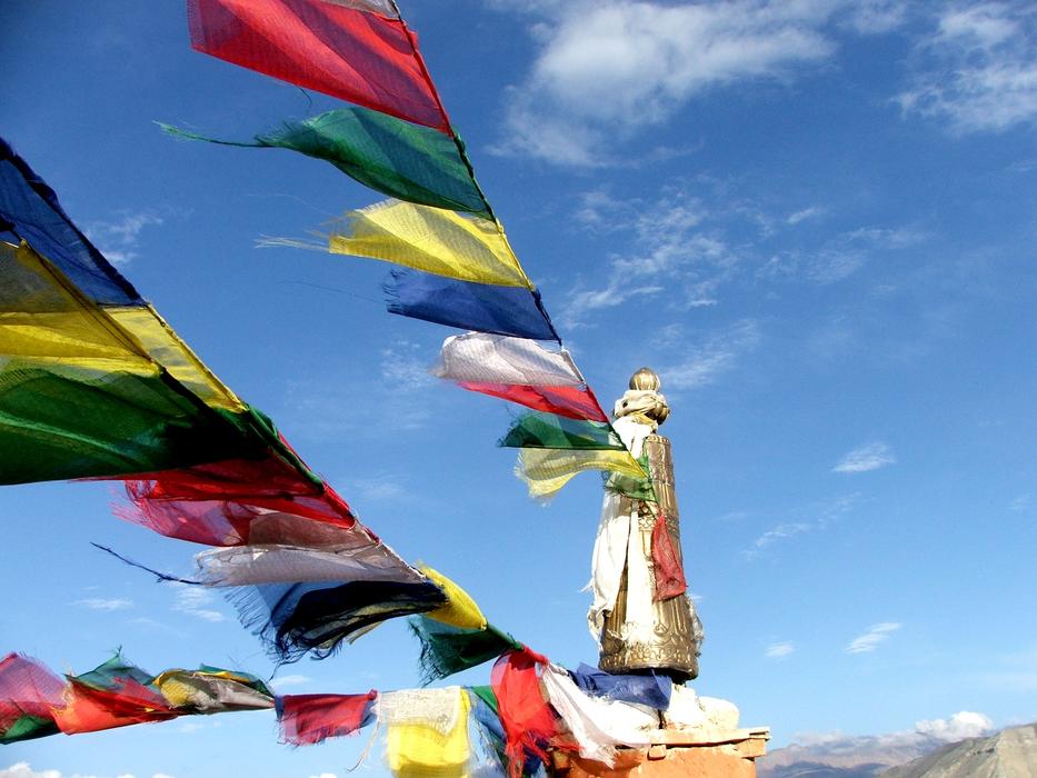 Prayer Flag Mustang
