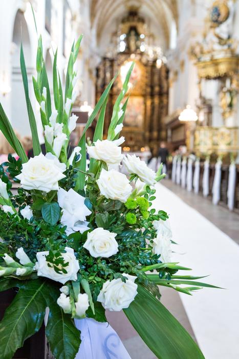 Flowers Decoration church