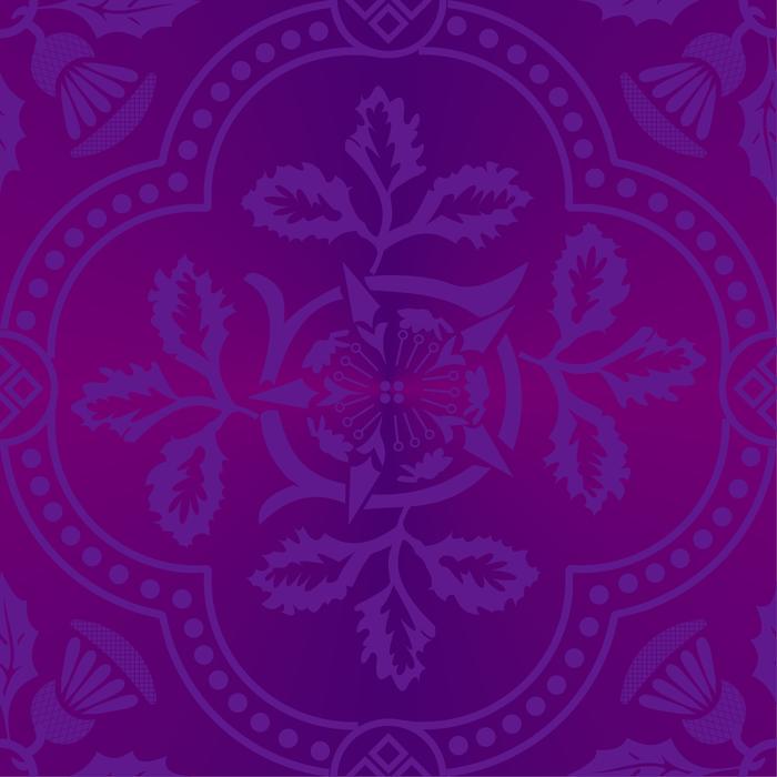 cloister advent purple drawing