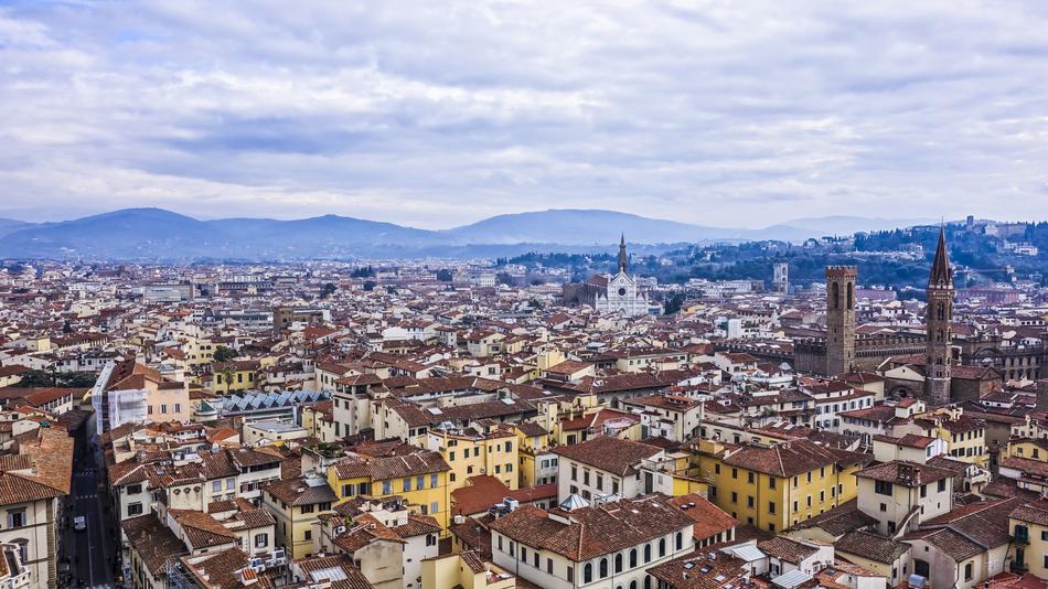 Florence Cityscape roof