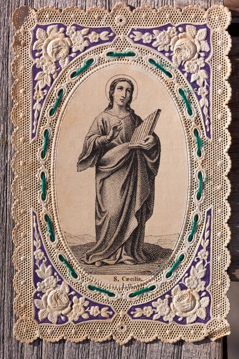 Devotional Picture Santino drawing