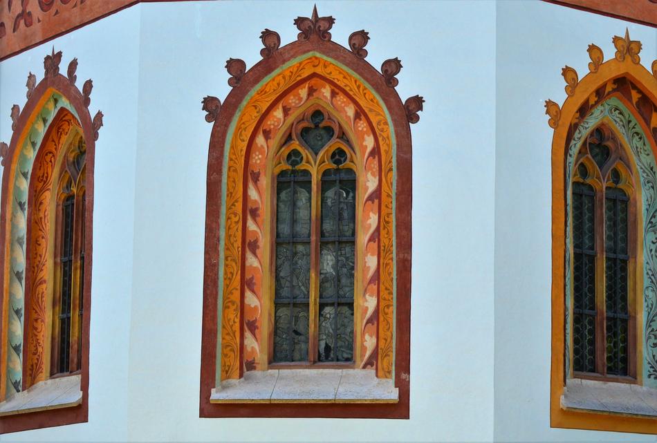 Church Window orange