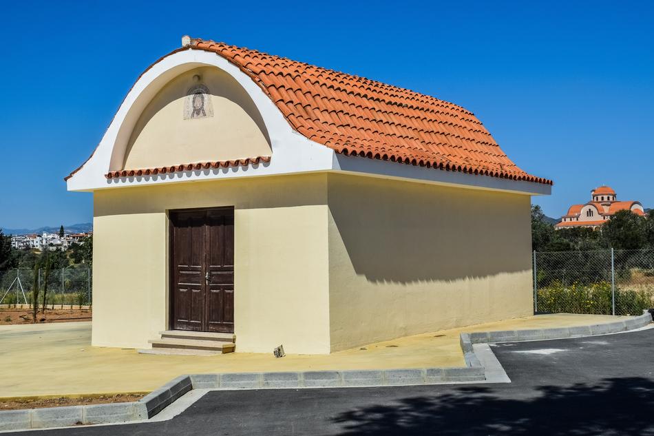 Picture of the Orthodox Church in Mazotos, Cyprus