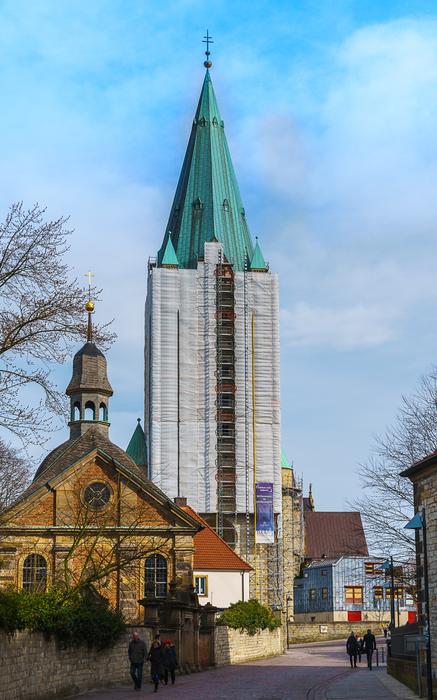 magnificent church in Paderborn