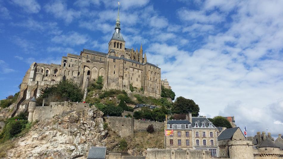 very beautiful Mont Saint Michel