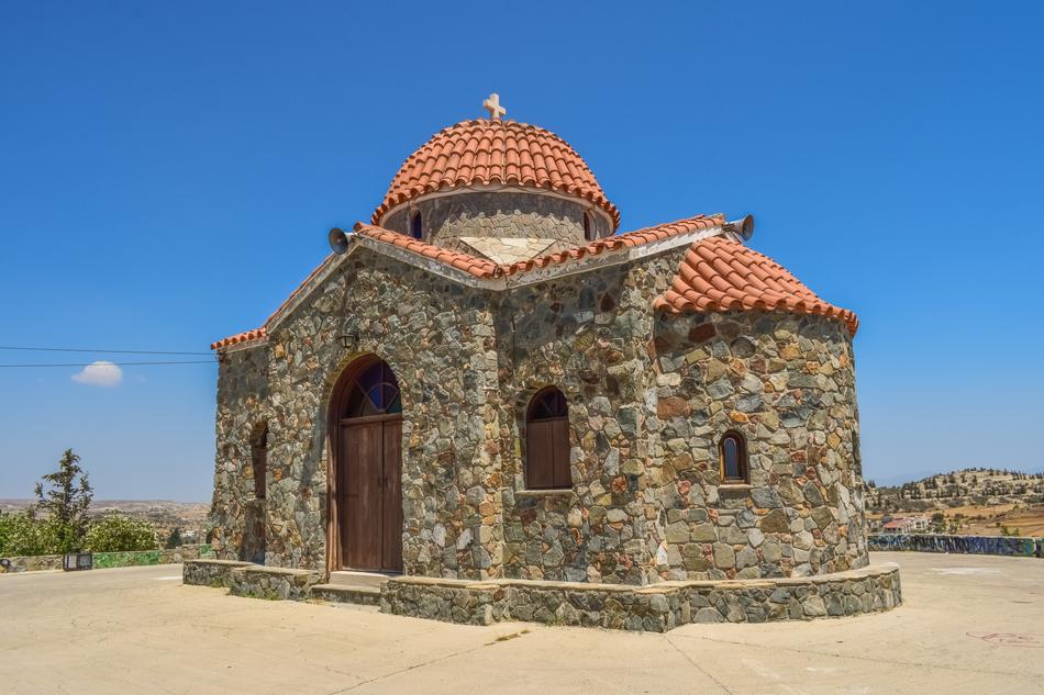 impressively beautiful Ayia Varvara Church