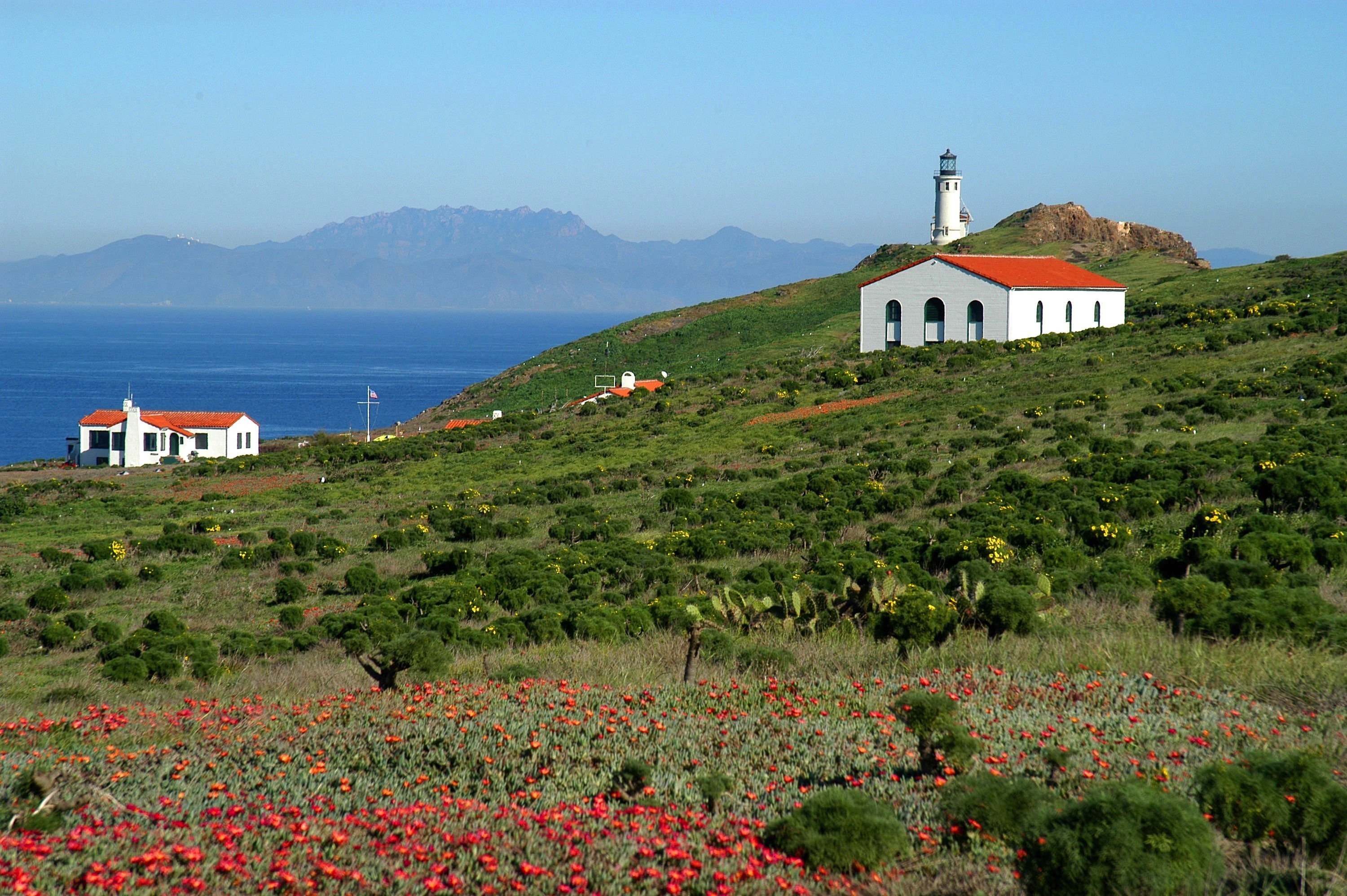 California Church Sea free image download