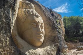 magnificent Face Sculpture Stone