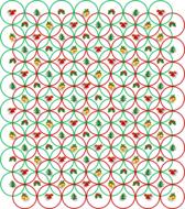 perfect christmas decorations drawing
