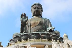 Tian Tan Buddha Bronze statue