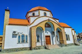 Architecture orange roof