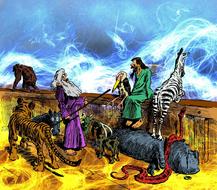 christianity bible story drawing