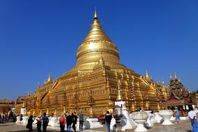 Burma Temple DorÃ© gold