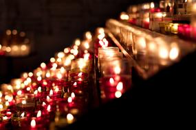 Candles Candlelight in Church