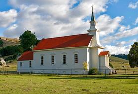 Nicasio Church Catholic Red roof