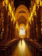 Church Hall Architecture interior