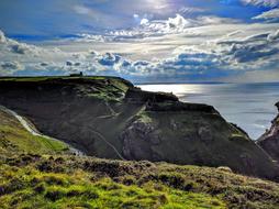 magnificent Castle Cornwall Coast