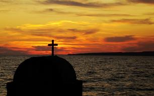 Sunset cross