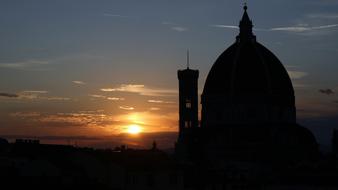 absolutely beautiful Sunset Florence Dom