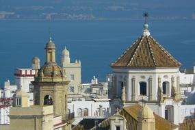 City View Building and sea