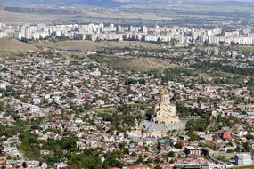 panoramic view of Tbilisi, Georgia