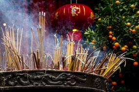 Vietnam Temple Incense