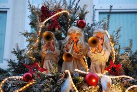 nice Angels Christmas Decoration