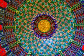 Temple Abstract Ceiling roof