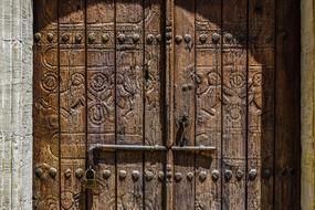 old church door in Ayios Georgios