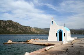 Church Greece white