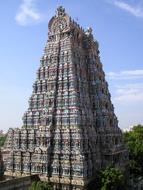 India Temple Tower stone
