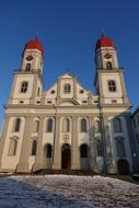 monastery building in switzerland