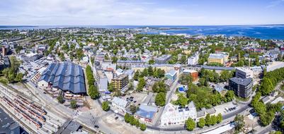 panoramic view of Tallinn Estonia City