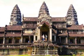 Historically Angkor Wat Temple