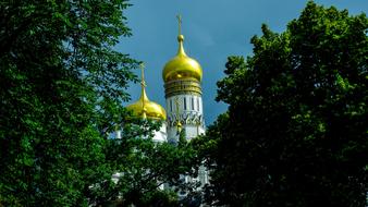 Moscow Cateral Russia gold roof