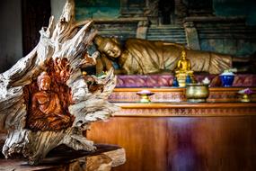 Temple Buddhism statue