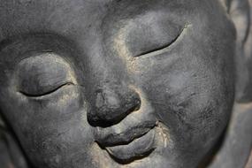 Buddha Sculpture art face