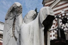 Cemetery Death Stone statue