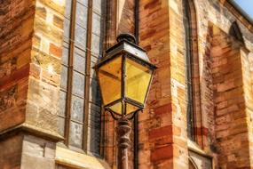 Lantern Light orange old