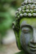 mossy Buddha in Garden