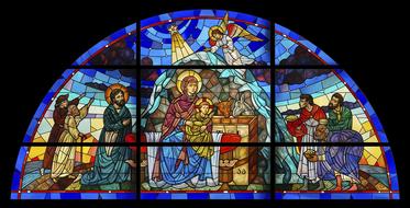 Stained Glass Catholic image drawing