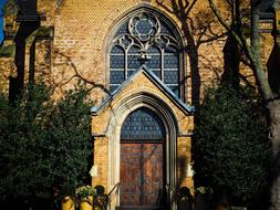 Church Historically door