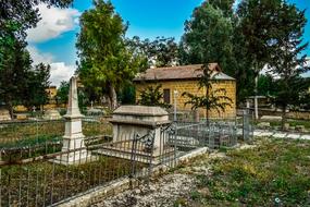 small Church Cemetery, lefkosia, cyprus