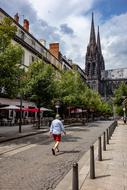 Cathedral in Clermont-Ferrand, France