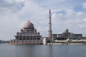 Mosque Putra Jaya water