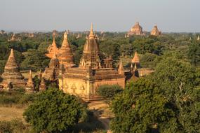 beautiful padoga in Bagan, Myanmar