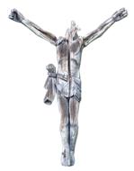 Beautiful Jesus Christ figure, at white background